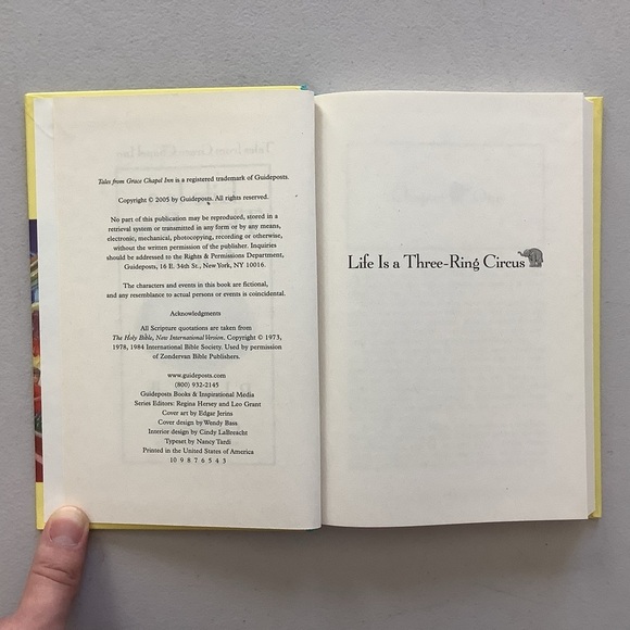 Life is a Three-Ring Circus by Rebecca Kelly Hardcover Book - Picture 3 of 5